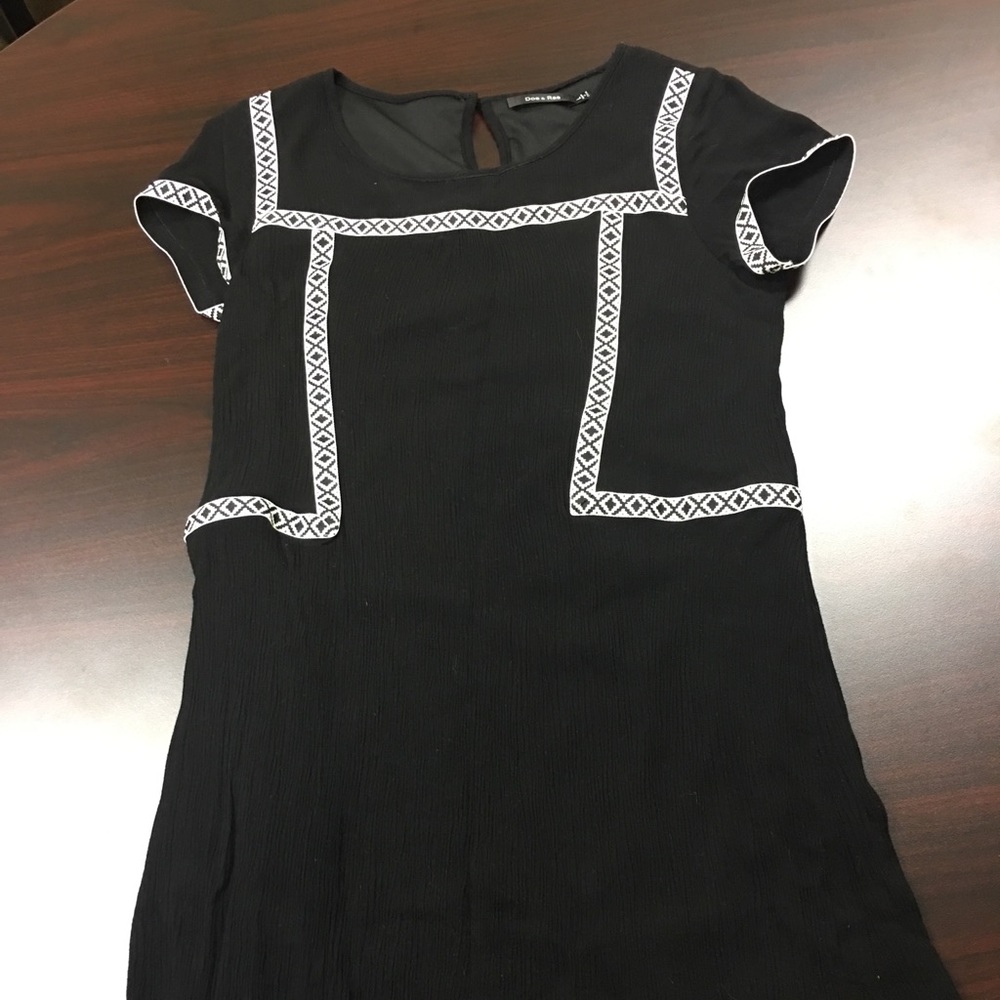 Doe and Rae Black Dress